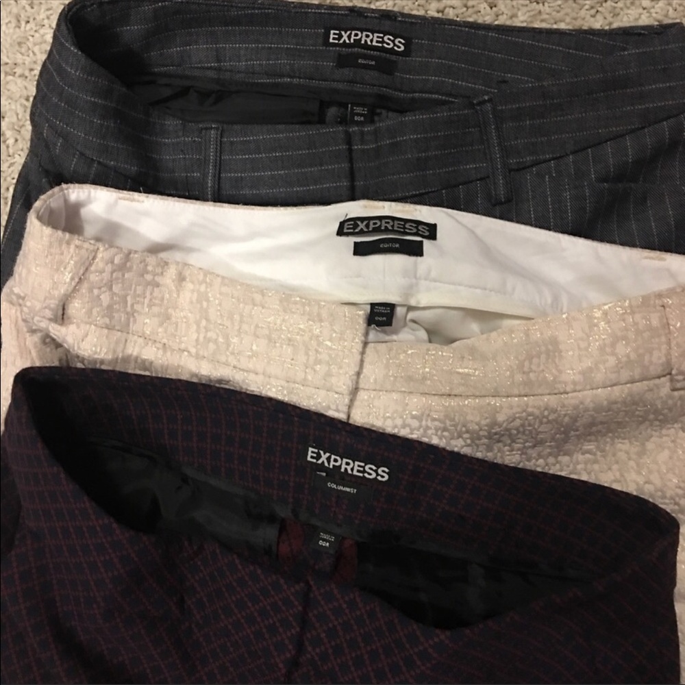 Express Ankle length dress pants